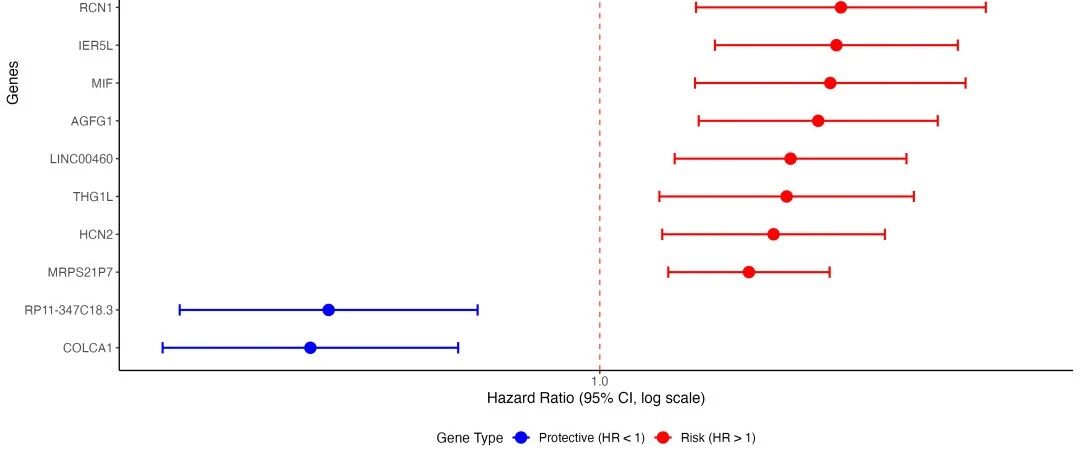单因素Cox回归：差异表达分析后，如何进一步筛选目标基因（二）