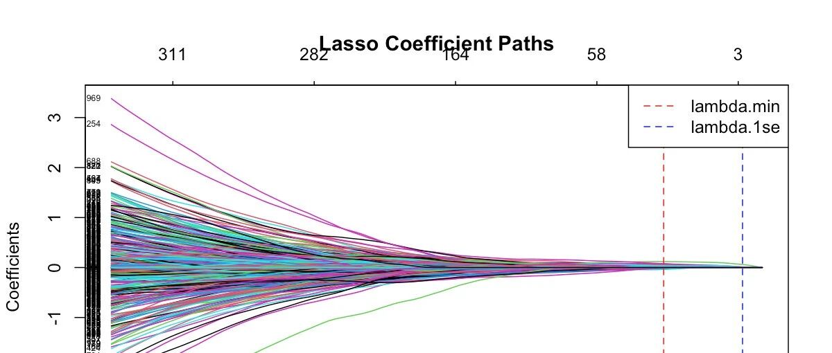 Lasso回归筛选目标基因：差异表达分析后，如果进一步筛选目标基因（三）