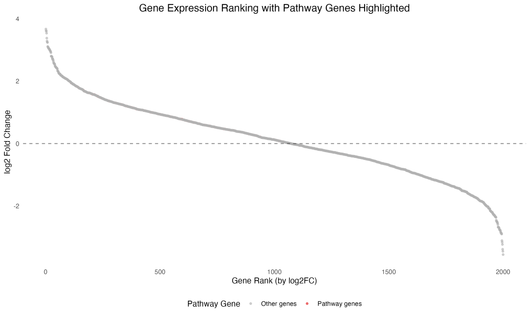 基因排序与通路分布